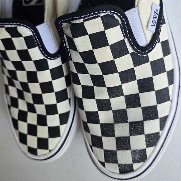 VANS Classic Slip-On Checkerboard women size 5.0 - Picture 14 of 16